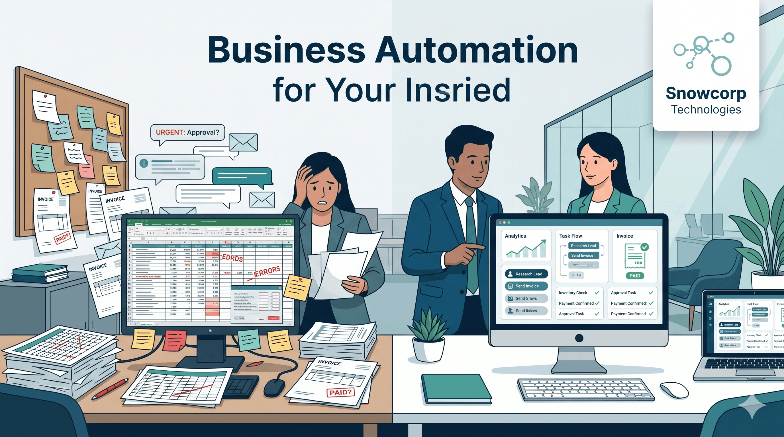 5 Business Processes You Should Automate Before Hiring More Staff