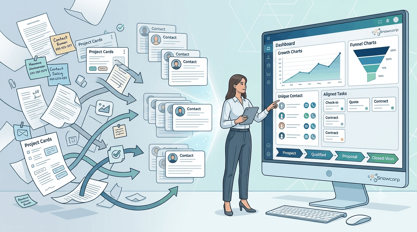 CRM Cleanup Checklist: How Growing Teams Fix Messy Pipelines Before Automating