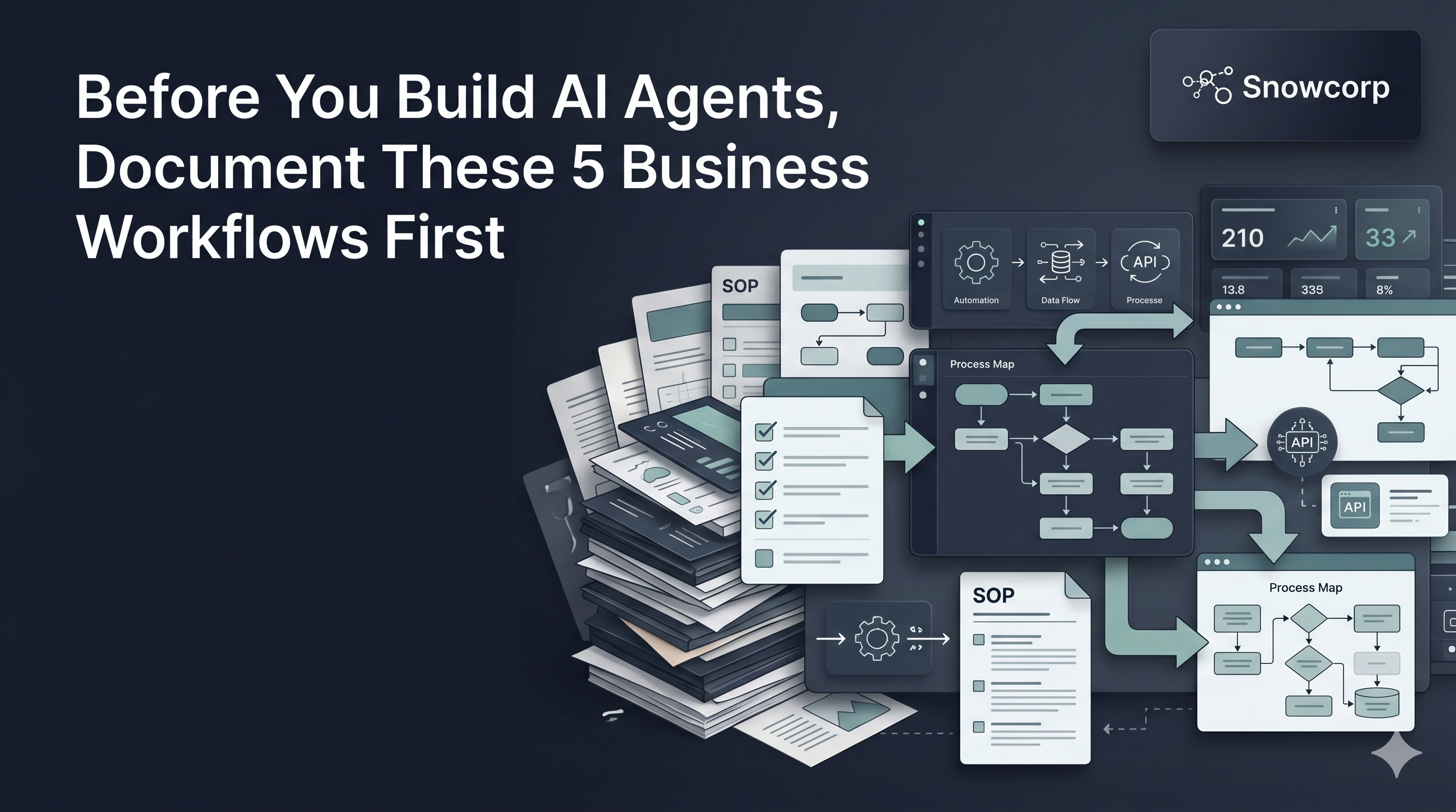 Before You Build AI Agents, Document These 5 Business Workflows First