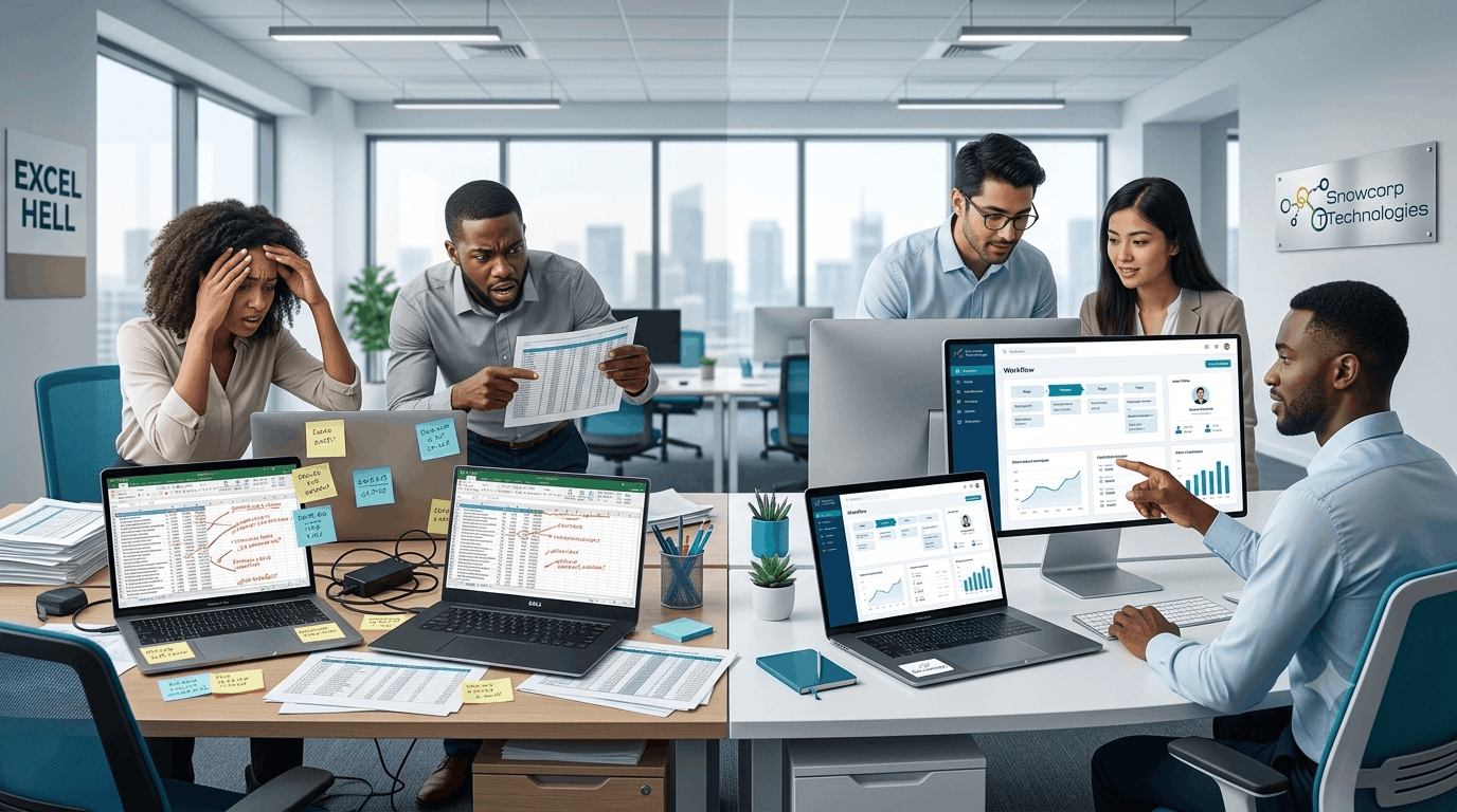 Why Growing Teams Outgrow Spreadsheet-Based Operations
